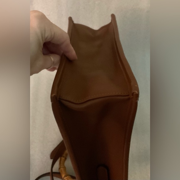 Radley London Limited Edition Bamboo Handle Leather Satchel — Seaweed Coastal - Picture 7 of 13